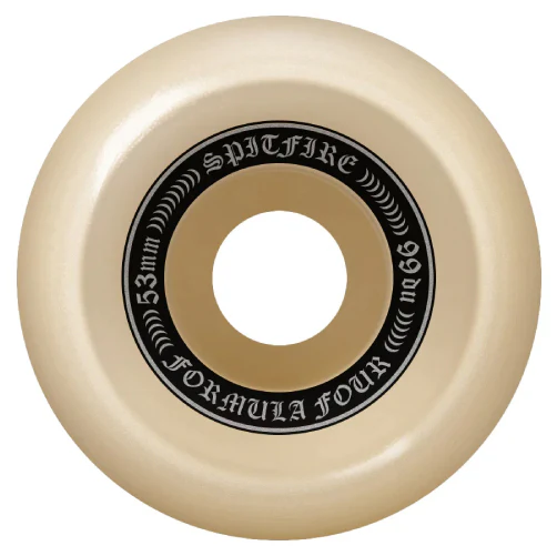 Spitfire F4 OG Classic Wheels Natural/Orange 53MM 99D - Image 2
