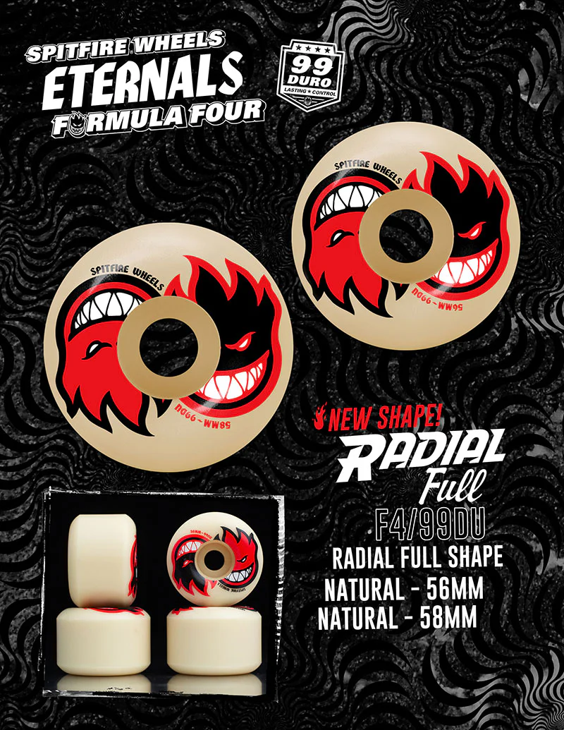 Spitfire Formula Four Radial Full Eternal Wheels 58MM 99D - Image 2