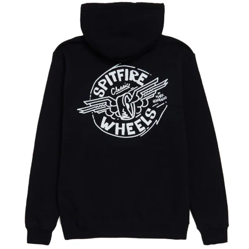 Spitfire Gonz Flying Classic Hoodie - Black