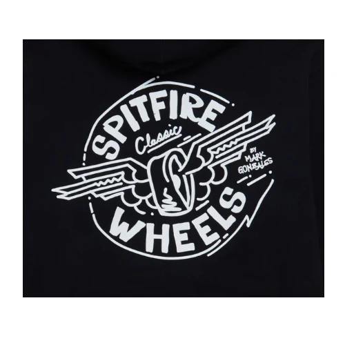 Spitfire Gonz Flying Classic Hoodie - Black - Image 3