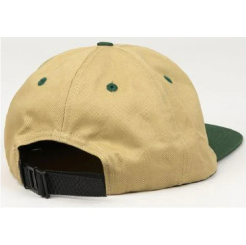 Spitfire Lil Bighead Strapback Hat - Tan/Green - Image 2