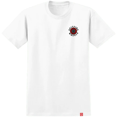 Spitfire OG Classic Fill Tee - White/Red/Multi - Image 2