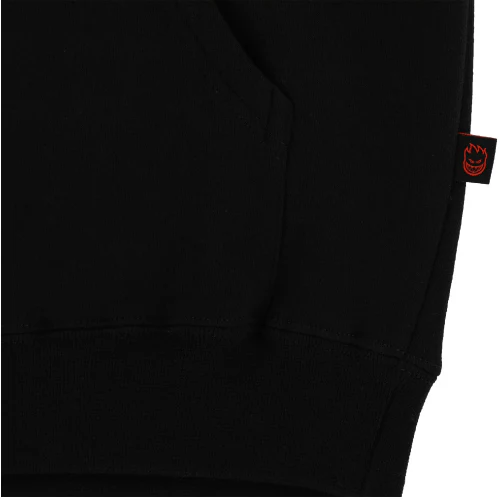 Spitfire Old E BigHead Fill Hoodie - Black - Image 5