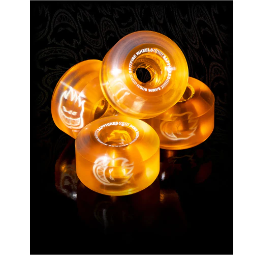 Spitfire Sapphires Radial Wheels Clear/Orange 54MM 90D - Image 5