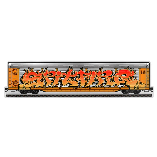 Spitfire Savie Train Sticker 7"