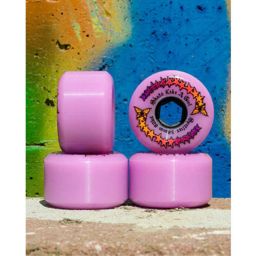 Spitfire Skate Like a Girl Conical Full Wheels Lavender 58MM 80D - Image 2