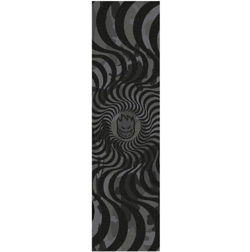 Spitfire Swirl Black Camo Griptape