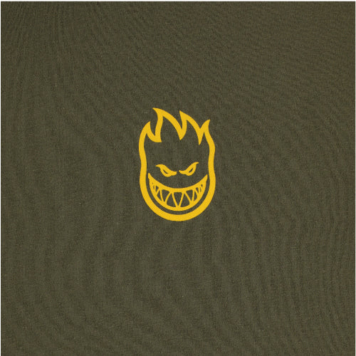 Spitfire Vortex Classic Hoodie - Army/Gold - Image 5