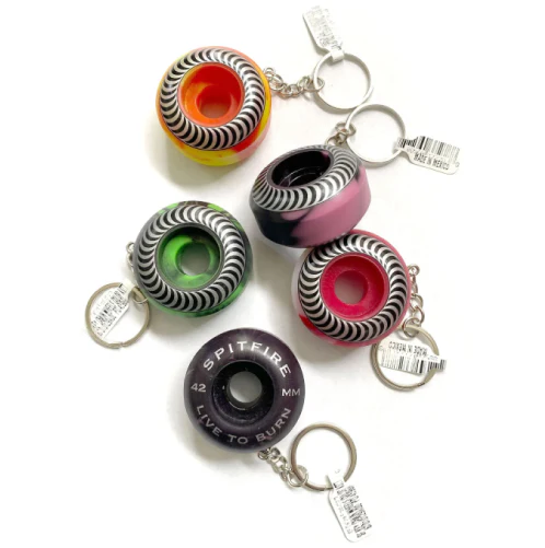 Spitfire Wheel Keychain - Assorted