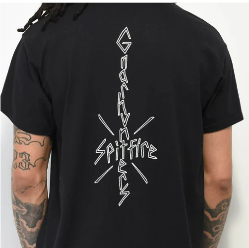 Spitfire X Gnarhunters Tee - Black - Image 5
