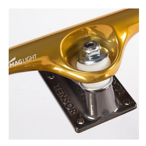Tensor Mag Lights Glossy Gold and Gunmetal Trucks 5.5 (Set of 2) - Image 5