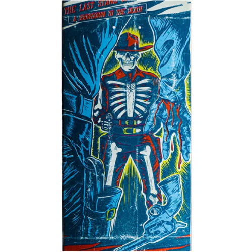 Terror of Planet X Housset Crimson Skull Skateboard Deck 8.0" - Image 2