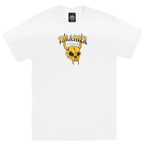 Thrasher Barbarian Tee - White