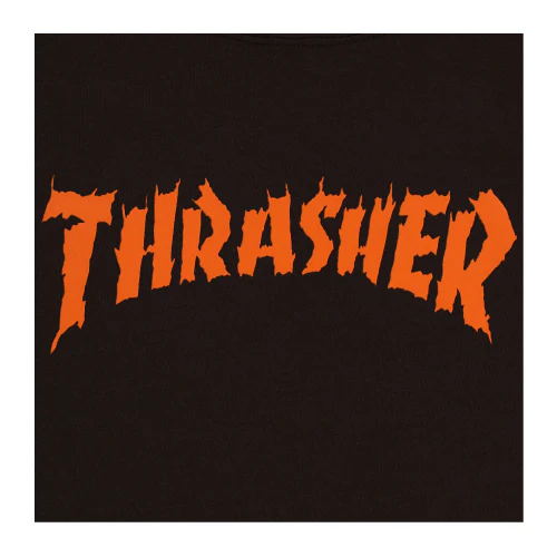 Thrasher X Neckface Burn It Down Hoodie - Dark Chocolate - Image 3