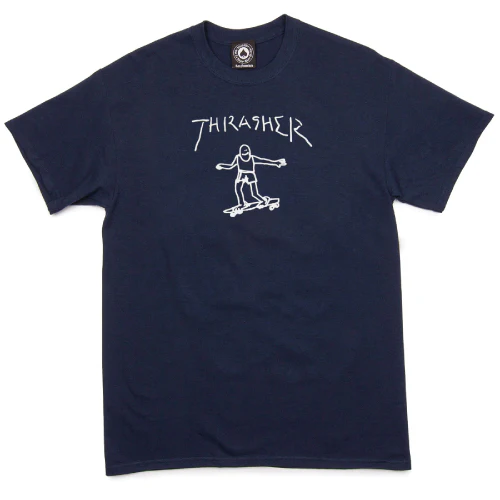 Thrasher Gonz Tee - Navy/White