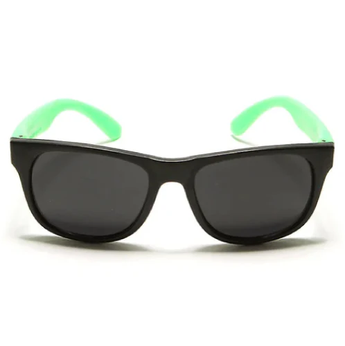 Thrasher Logo Sunglasses - Black/Neon Green - Image 2