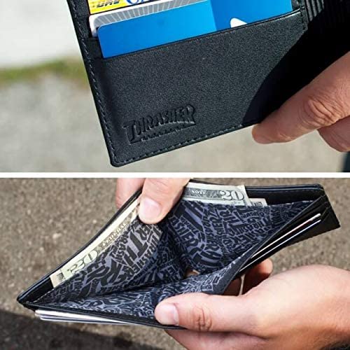 Thrasher Skategoat Black Leather Wallet - Image 3