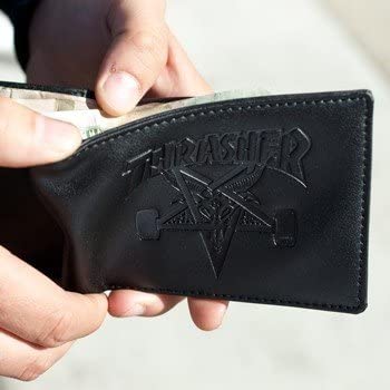 Thrasher Skategoat Black Leather Wallet - Image 4