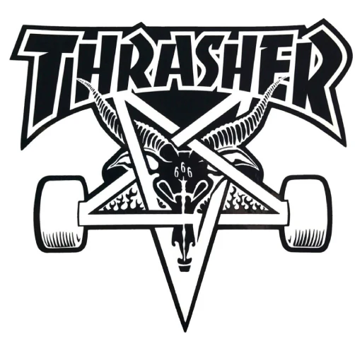 Thrasher Skategoat Sticker 8" - Image 3