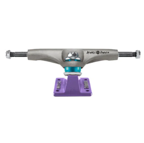 Thunder Akwasi Owusu Guest Artist Trucks - Raw/Purple (Set of 2) - Image 2