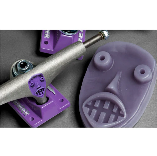 Thunder Akwasi Owusu Guest Artist Trucks - Raw/Purple (Set of 2) - Image 5