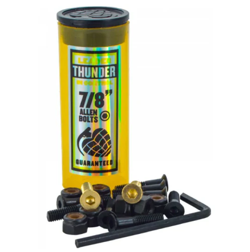 Thunder Allen Hardware Gold/Black 7/8"