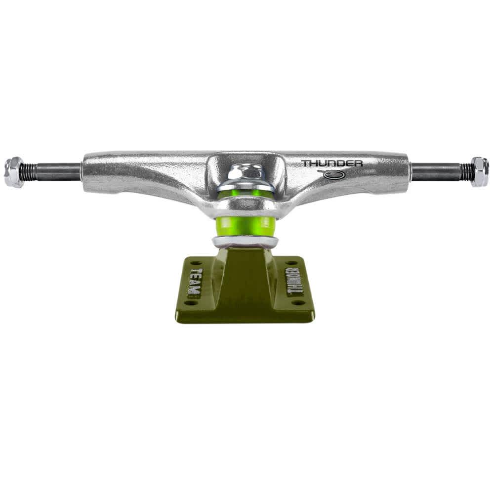 Thunder Team OG Grenade Hollow Lights Polished and Green Trucks 148 (Set of 2) - Image 2