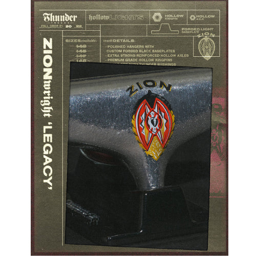 Thunder Zion Wright Legacy Hollow Lights Polished Trucks (Set of 2) - Image 4