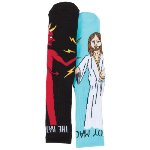 Toy Machine Bury the Hatchet Crew Socks Multi - Image 2