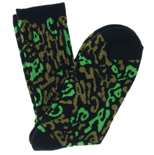 Toy Machine Camo Crew Socks - Black
