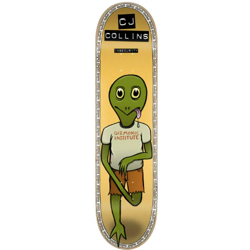 Toy Machine CJ Collins Insecurity Skateboard Deck 7.75"