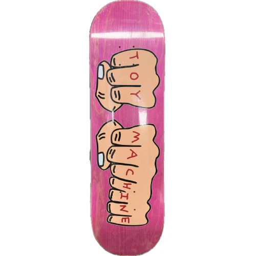 Toy Machine Fists Skateboard Deck 9.0" - Image 3
