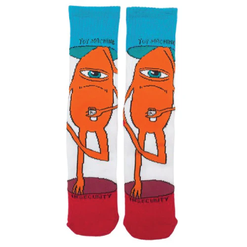 Toy Machine Insecurity Crew Socks Multi - Image 2