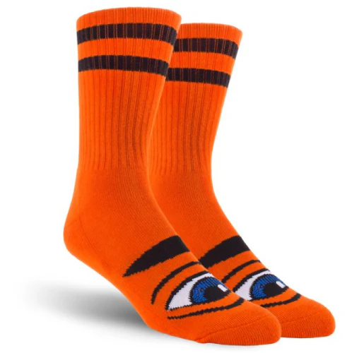 Toy Machine Sect Eye Crew Socks - Orange