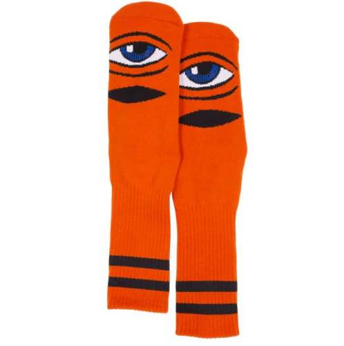 Toy Machine Sect Eye Crew Socks - Orange - Image 3
