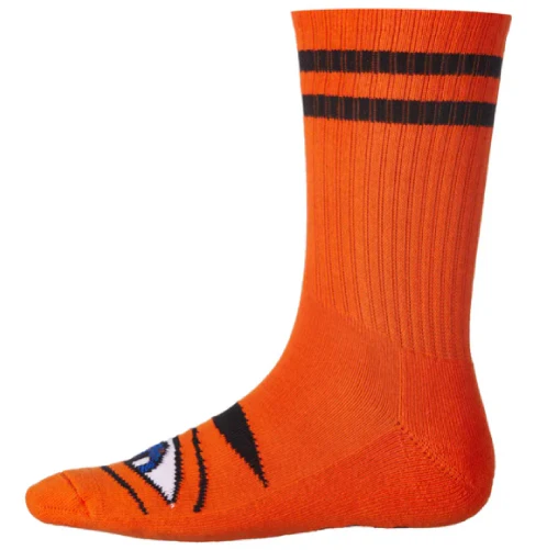 Toy Machine Sect Eye Crew Socks - Orange - Image 4
