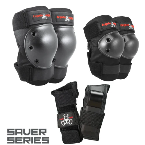 Triple Eight Saver Series 3-Pack Pad Set - Image 11