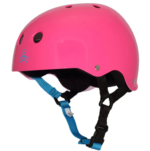 Triple Eight Sweatsaver Helmet - Neon Fuchsia Glossy