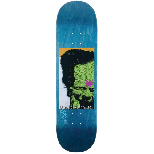 Uma Cody Mask Skateboard Deck 8.5"