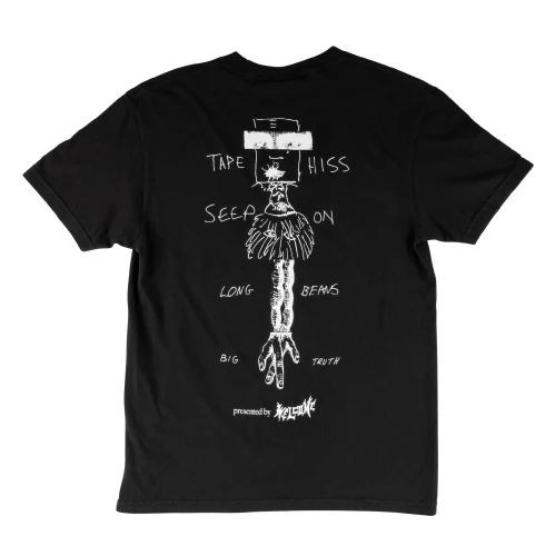 Welcome X Bauhaus Big Truth Tee - Black - Image 2