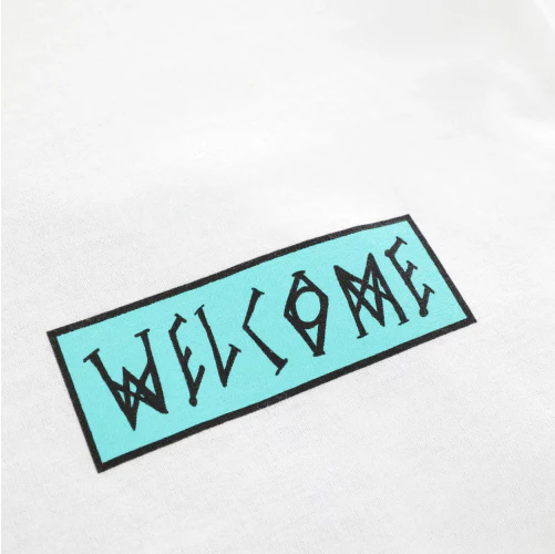 Welcome Skateboards Latin Talisman Tee - White - Image 3