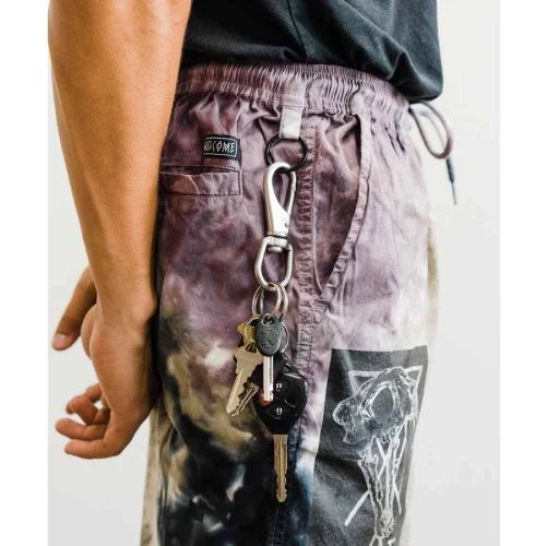 Welcome Skateboards Soft Core Short - Eggplant Tie Dye - Image 7