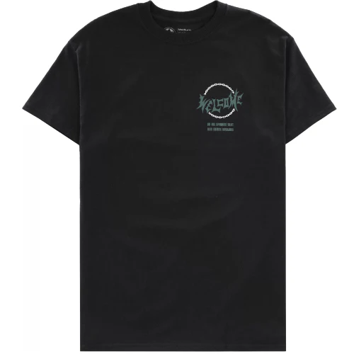Welcome Skateboards Tali Chain Tee - Black - Image 2