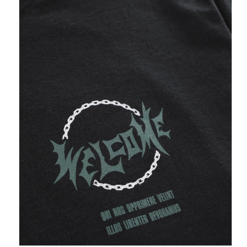 Welcome Skateboards Tali Chain Tee - Black - Image 3