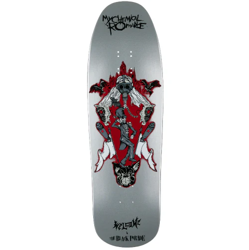 Welcome X My Chemical Romance Black Parade on Gaia Skateboard Deck 9.6"
