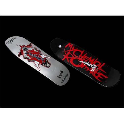 Welcome X My Chemical Romance Black Parade on Gaia Skateboard Deck 9.6" - Image 5