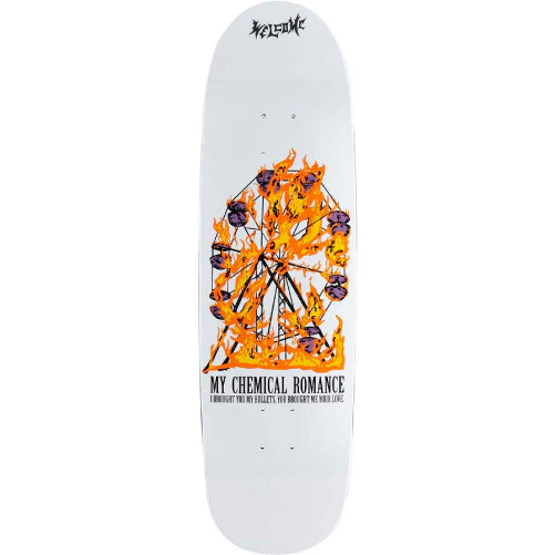 Welcome X My Chemical Romance Bullets on Atheme Skateboard Deck 8.8"