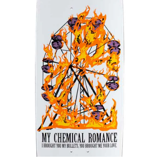 Welcome X My Chemical Romance Bullets on Atheme Skateboard Deck 8.8" - Image 2