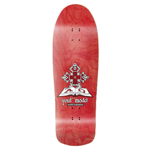 World Industries Jeff Hartsel Yout Model Skateboard Deck 9.4375" - Image 3
