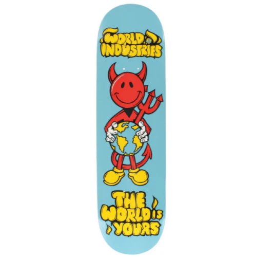 World Industries The World is Yours Skateboard Deck 8.25"